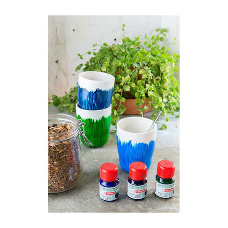 Talens Art Creation Glasporzellan transp. 4x30ml blau