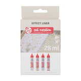 Talens Art Creation Effect Liner-Set 4x28ml Standardperle