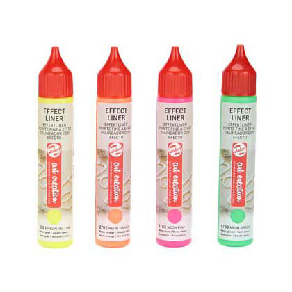 Talens Art Creation Effect Liner-Set 4x28ml Neon