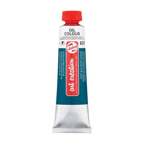 Talens Art Creation Ölfarbe, Tube 40 ml, blaugrün dunkel