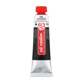 Talens Art Creation Ölfarbe, Tube 40 ml, Elfenbeinschwarz 701