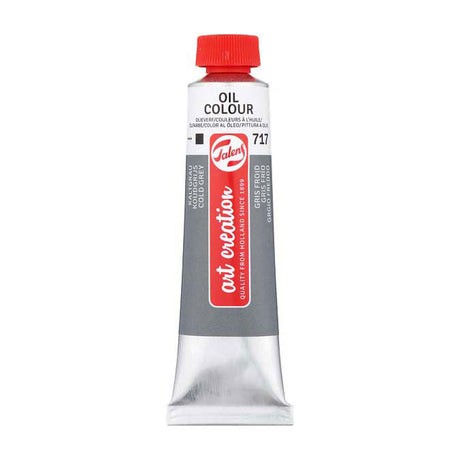 Talens Art Creation Ölfarbe, Tube 40 ml, Kaltgrau 717
