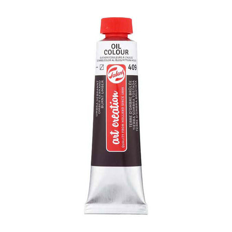 Talens Art Creation Ölfarbe, Tube 40 ml, gebranntes Umbra 409