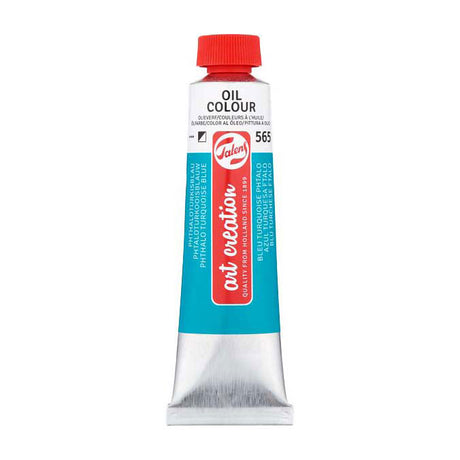 Talens Art Creation Ölfarbe, Tube 40 ml, Phthalo-Türkisblau