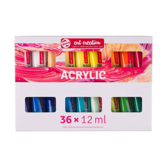 Talens Art Creation Acrylfarben-Set, 36 x 12 ml