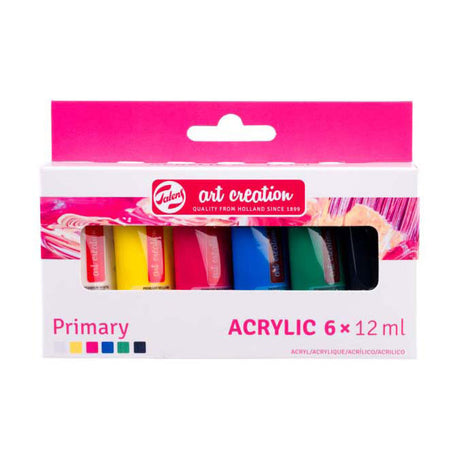 Talens Art Creation Acrylfarben-Set Primär | 6 x 12 ml