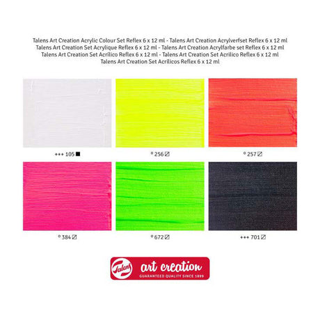 Talens Art Creation Acrylfarben-Set Reflex | 6 x 12 ml