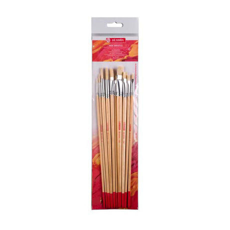 Talens Art Creation Öl-Acryl-Pinsel-Set V 10 – Wildschweinborsten
