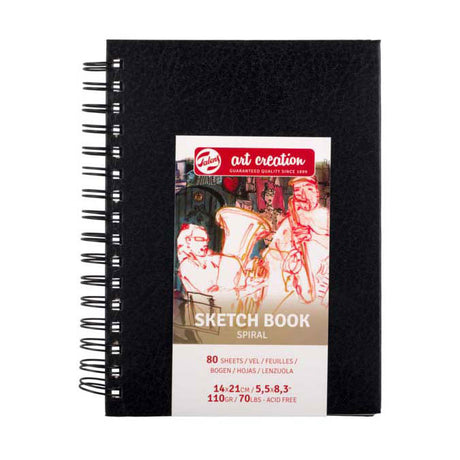 Talens Art Creation Skizzenbuch 140 x 210 mm schwarz