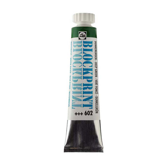 Talens Blockprint-Tube 20 ml dunkelgrün 602
