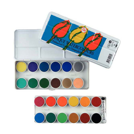 Talens deckendes Aquarellfarben-Set 30mp24