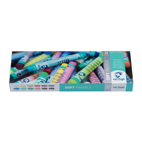 Bruynzeel van Gogh Softpastell-Starterset mit 12 Farben