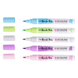 Bruynzeel Ecoline Pinselstift-Set Pastell, 5 Farben