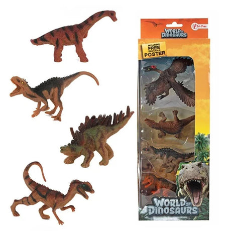 Welt der Dinosaurier Dinosaurier, 4tlg.