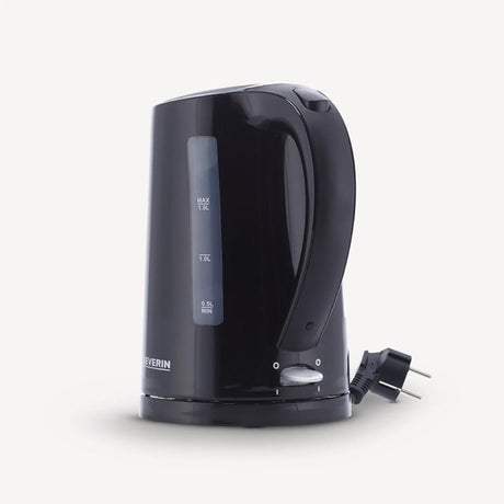 Severin Wasserkocher 2200 W 1,5 l schwarz WK 3498