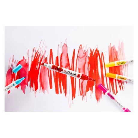 Talens Ecoline Duotip Marker Basisset, 12-tlg.
