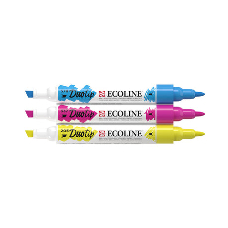 Talens Ecoline Duotip Marker Primärset, 3-tlg.