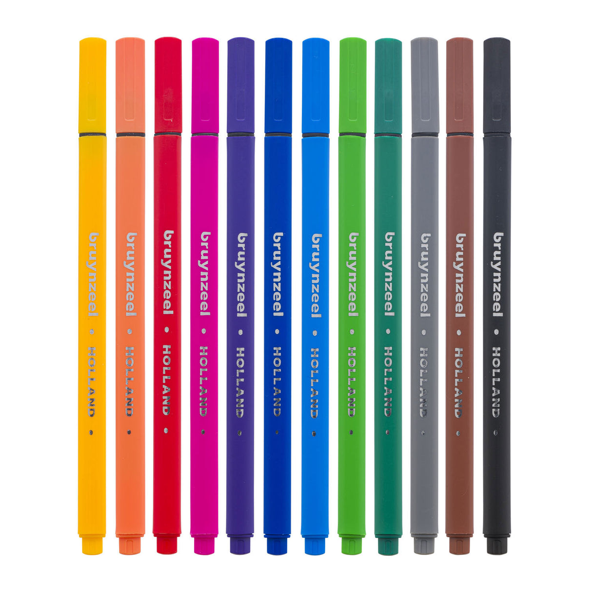 Bruynzeel Fineliner-Set 12 Farben | Set mit 12 Stück