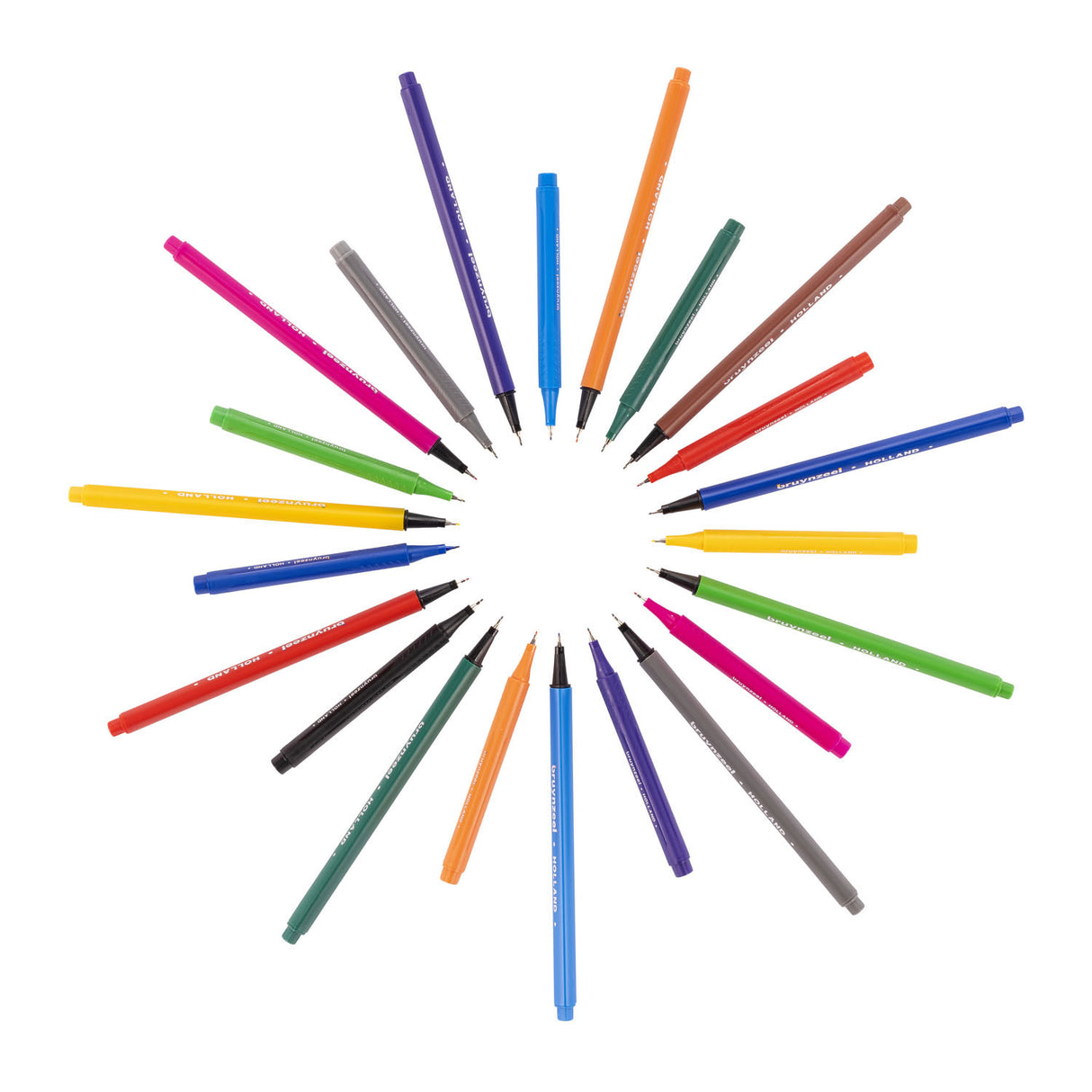 Bruynzeel Fineliner-Set 12 Farben | Set mit 12 Stück