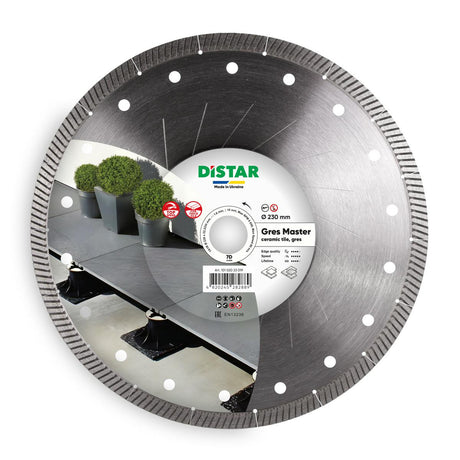Distar diamantschild ggres master 230 x 1,6 x 10 x 22,23mm