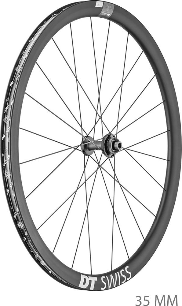 Dt swiss erc 1400 dicut® db carbon front wheel | 45 mm