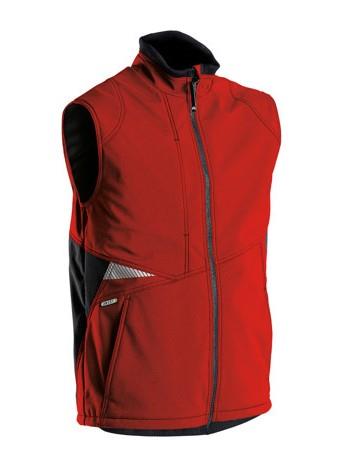 Dassy Bodywarmer Fusion rot schwarz m