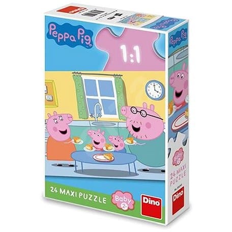 Dinotoys Dino-Puzzle Peppa Pig Bodenpuzzle 24 Maxiteile
