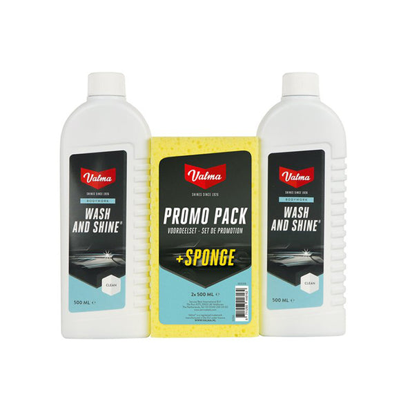 Reinigungsset S05G Wash and Shine Shampoo 2x 500ml