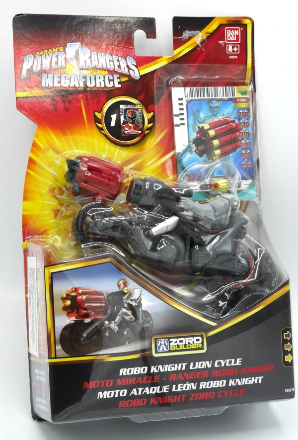 Bandai Power Rangers Robo Knight Löwenzyklus