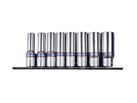 King tony socket set 3 8 8cz. lange rail