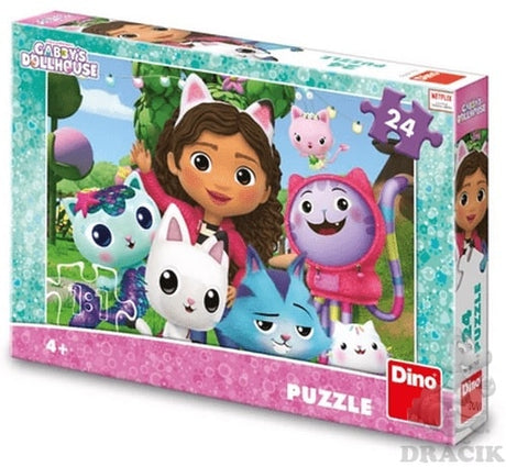 Dinotoys Dino-Puzzle – Dreamworks Gabbys Puppenhaus – 24 Teile