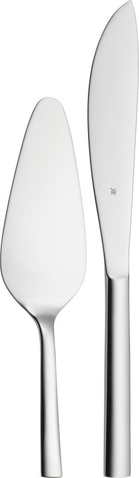 Wmf nuova - Tortenset - 2-teilig - Tortenheber und Tortenmesser - Edelstahl - edles Design - robust