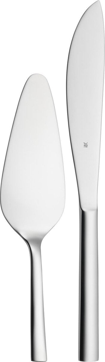 Wmf nuova - Tortenset - 2-teilig - Tortenheber und Tortenmesser - Edelstahl - edles Design - robust