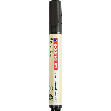 Permanentmarker edding ecoline 21 1,5-3mm schwarz