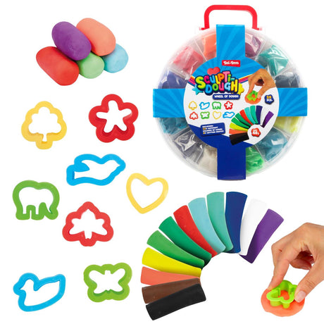 Toi-toys Sculptidough-Ton-Set 20-teilig