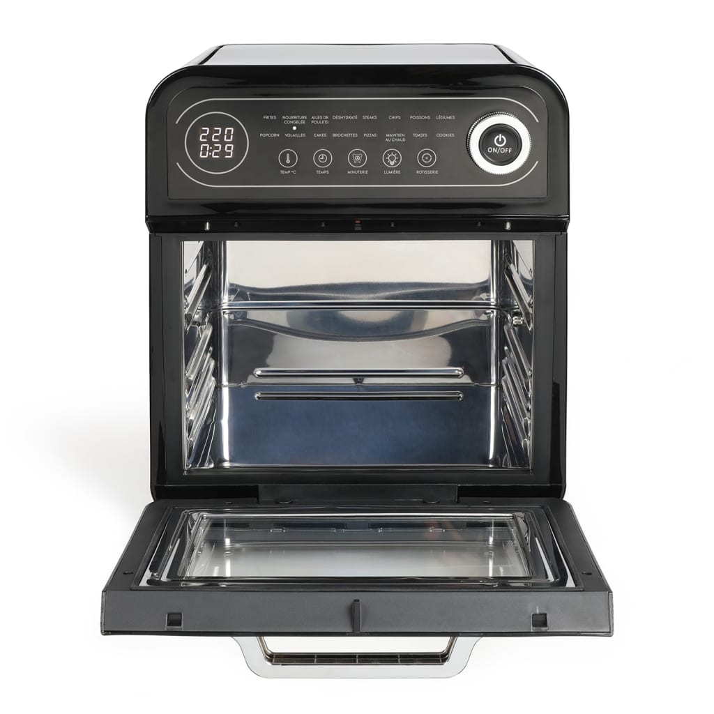 Livoo Airfryer Ofen 1600 W 12 l Schwarz