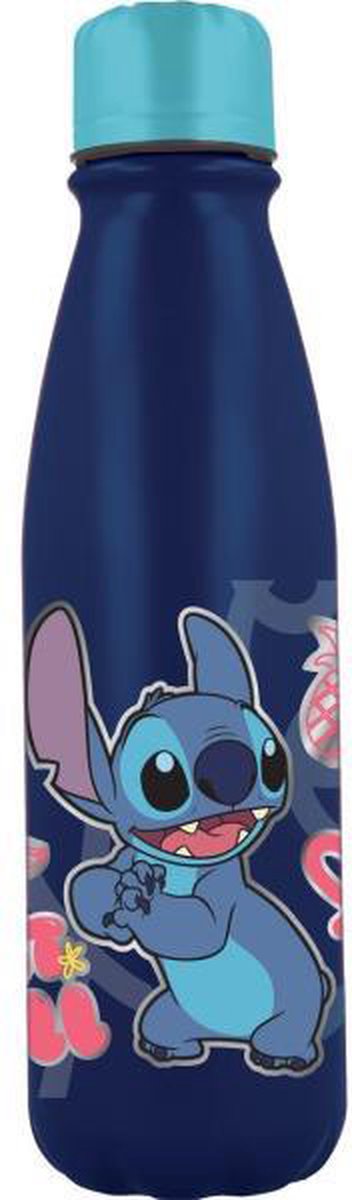 Stor Lilo und Stitch Aluminium Trinkbecher Trinkflasche – 600 ml – 23 cm hoch