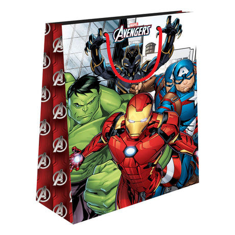 Avengers-Geschenktüte aus Papier, 18 x 23 x 11 cm