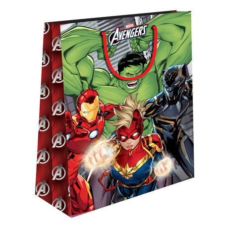 Avengers-Geschenktüte aus Papier, 18 x 23 x 11 cm