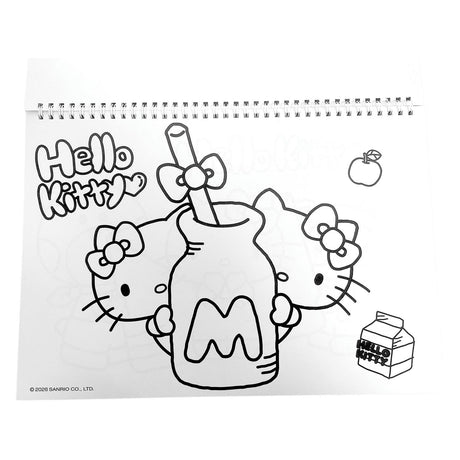 Ty hello kit schetsboek a4 spiraal - 40 vellen met stickers