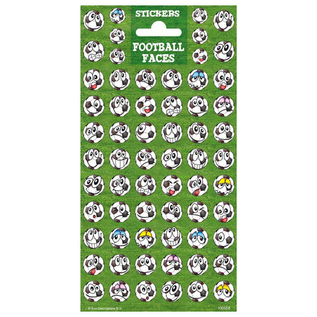 Totum-Aufkleberbogen Twinkle – Fußballgesichter