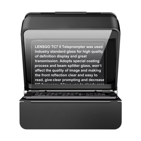 Lensgo Teleprompter Autocue tc7ii ultimatives Kit
