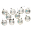 Disney kinder kerstballen frozen ii zilver, 10x6cm