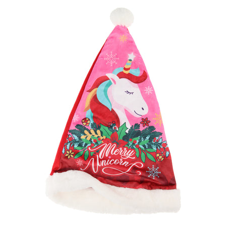 Weihnachtsmütze Einhorn