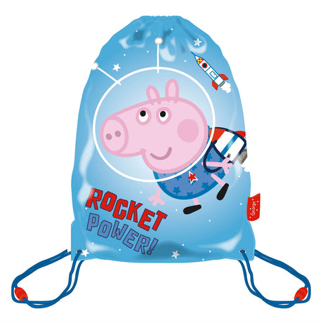 Peppa Wutz Sporttasche George Space Travel