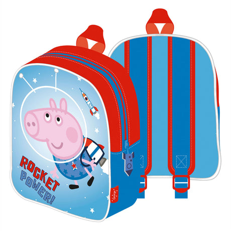 Peppa Wutz Rucksack George Raumfahrt