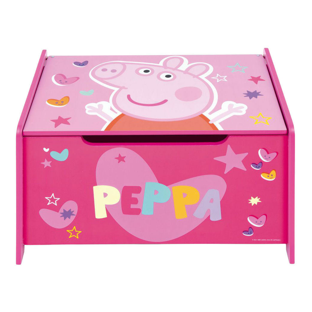 Peppa Wutz Spielzeugkiste aus Holz