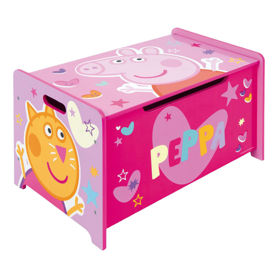 Peppa Wutz Spielzeugkiste aus Holz