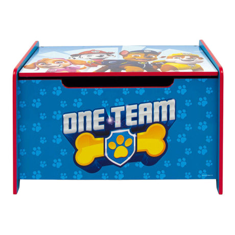 Paw Patrol Spielzeugkiste aus Holz