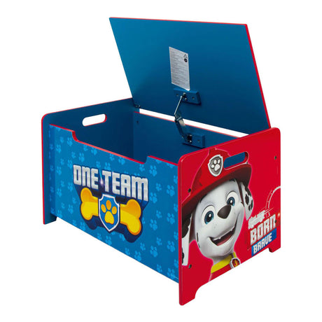 Paw Patrol Spielzeugkiste aus Holz